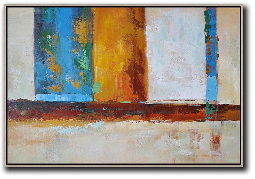 Oversized Horizontal Contemporary Art - Contemporary Art Gallery Extra Large